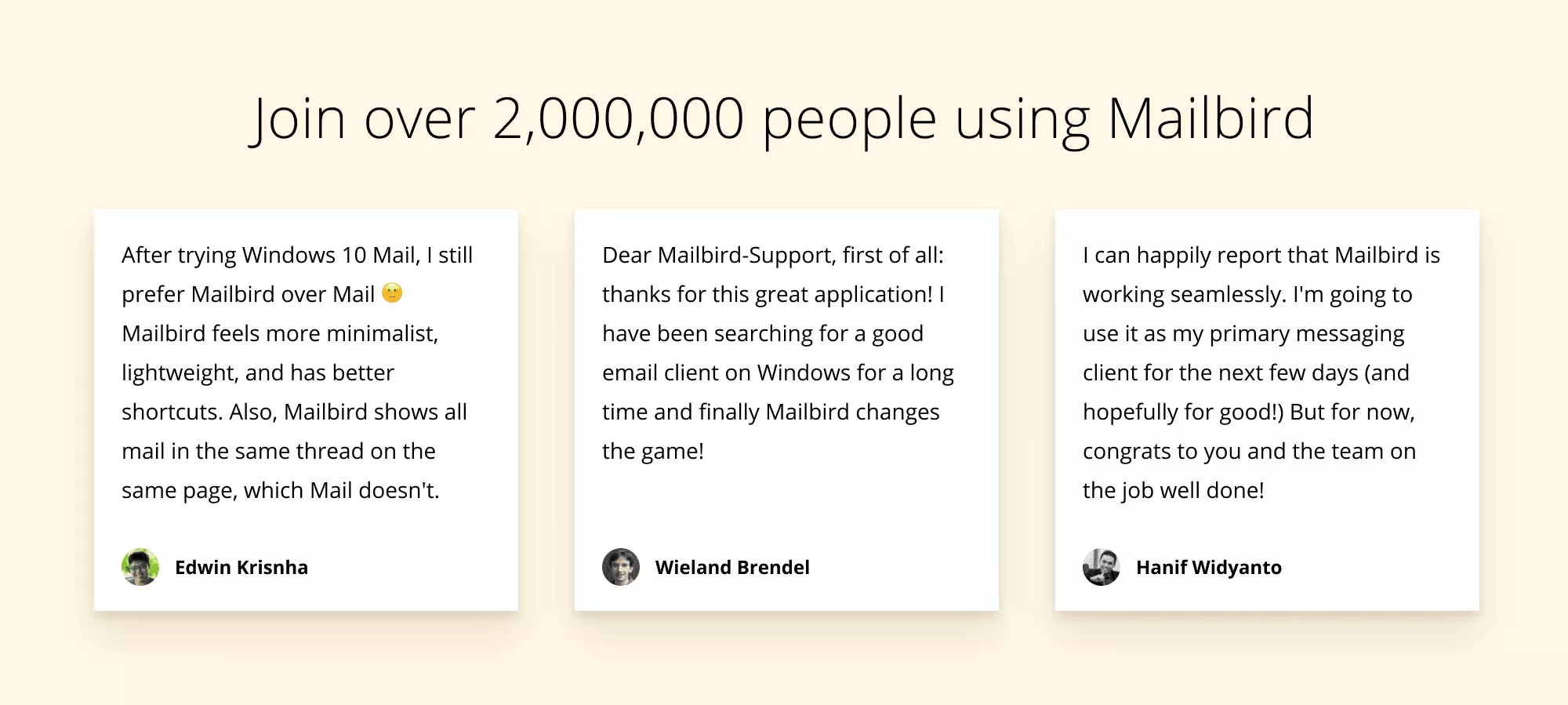Who is Mailbird made for