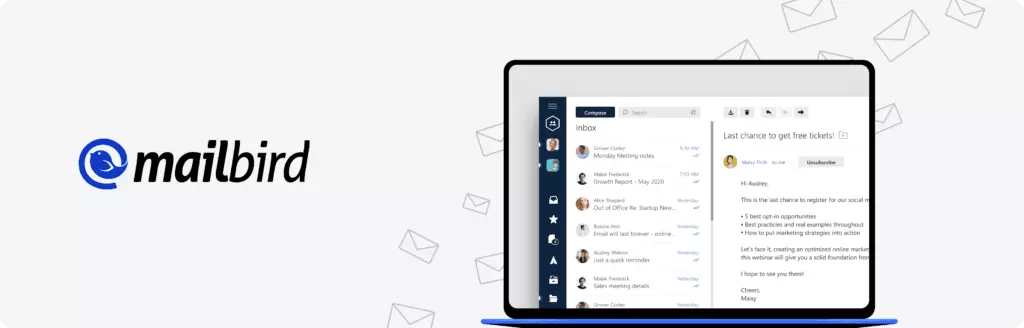 Mailbird multi-account email client