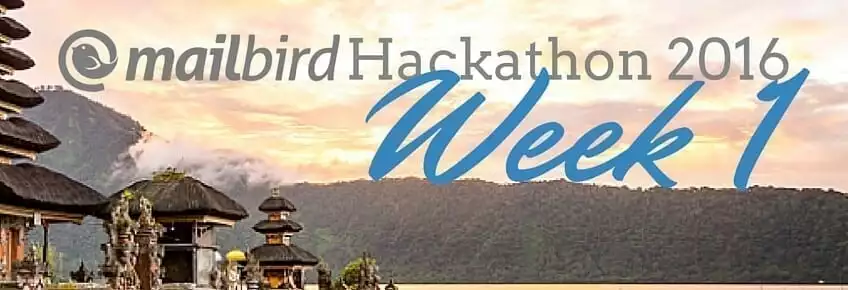 Check out our amazing first week at our Bali Hackaton!