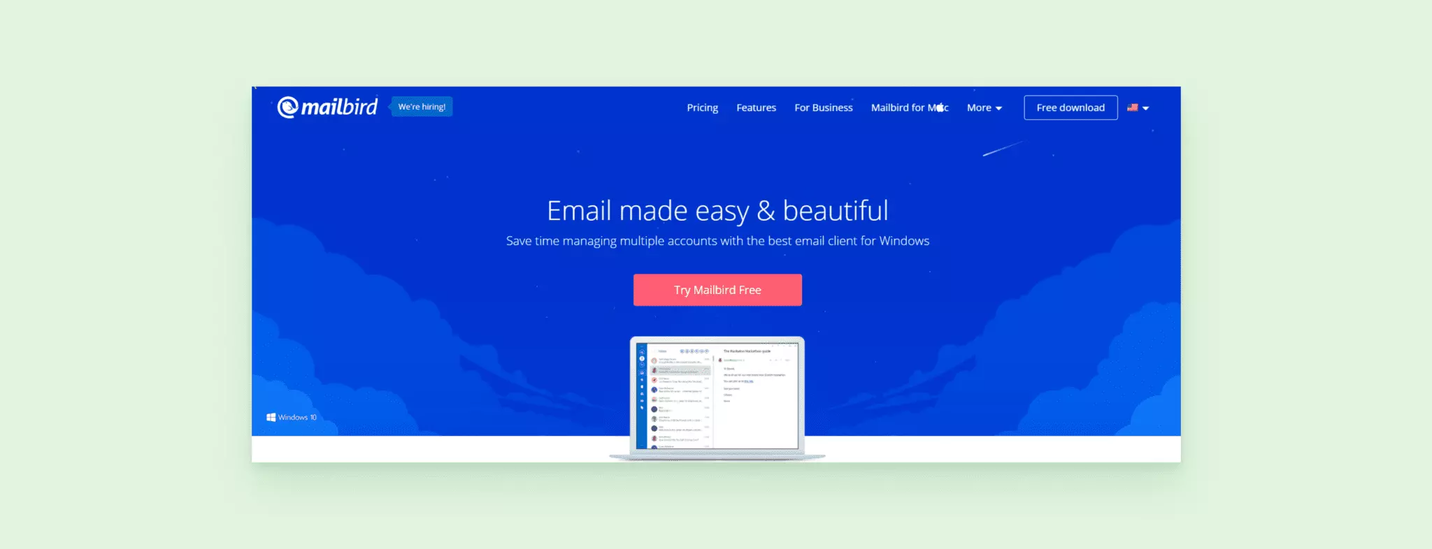 Mailbird email client