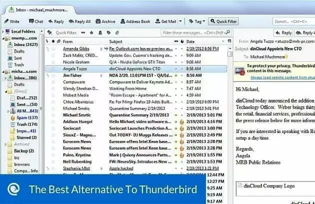 Inbox - Mozilla Thunderbird